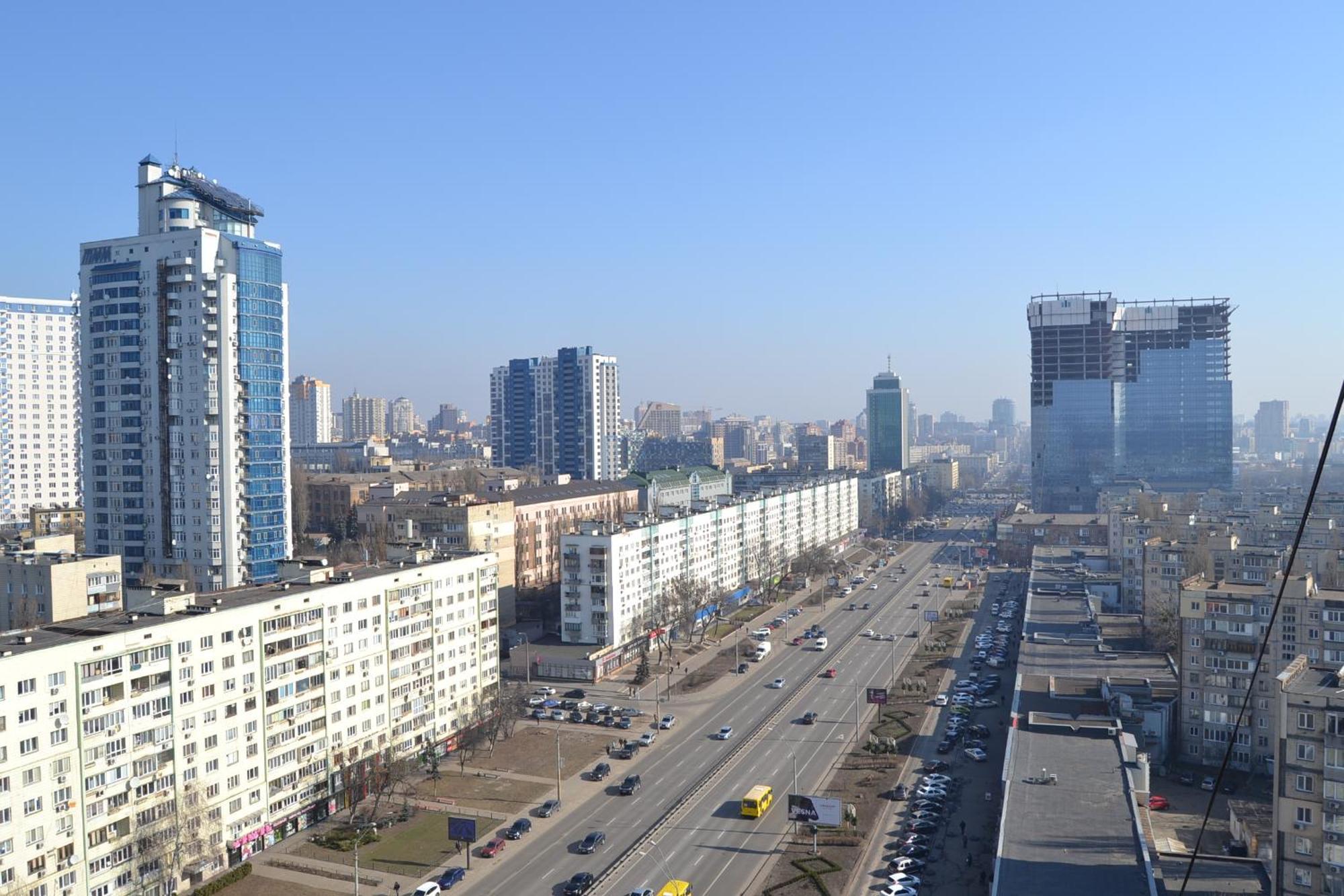 Apartment On Prospect Beresteiskyi 29 Kyiv Exterior foto